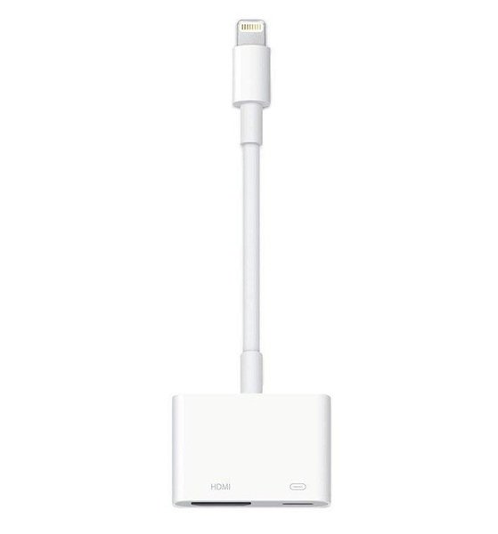 Акція на Адаптер Apple Lightning tо Digital AV (HDMI/Lightning) від MOYO
