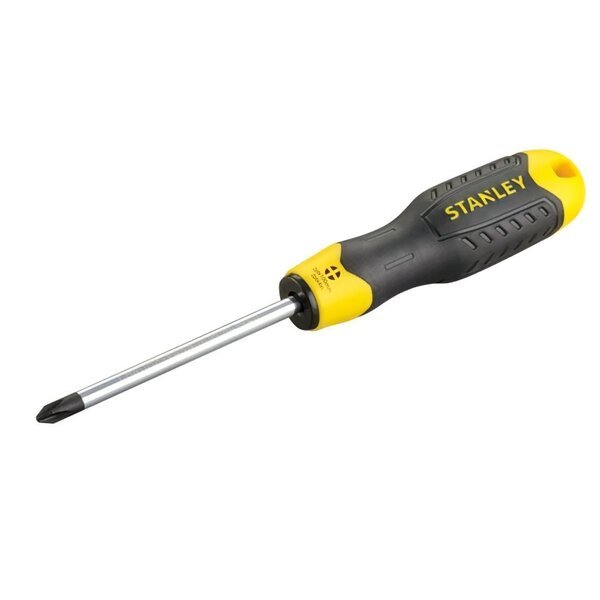 

Отвертка Stanley Cushion Grip Ph2 100мм (0-64-940)