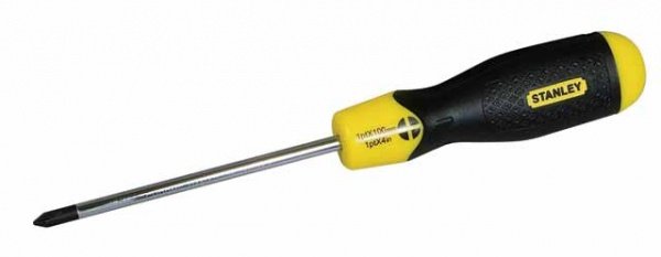 

Отвертка Stanley Cushion Grip PH0 60мм (1-64-930)