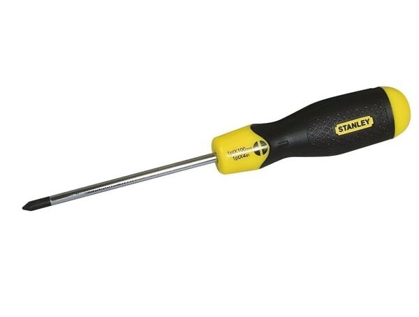 

Отвертка Stanley Cushion Grip Ph2 100мм (1-64-940)