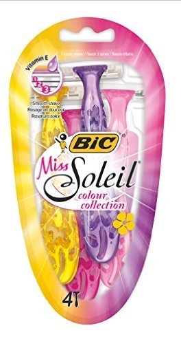 Набор бритв без сменных картриджей BIC Miss Soleil colour collection 4 шт