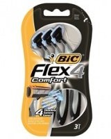 Набор бритв без сменных картриджей BIC Flex 4 3 шт.
