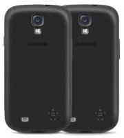 Аксесуари Belkin Набір чохлів Galaxy S4 Grip Sheer Matte 2шт чорний / прозорий (F8M592btC00-2)