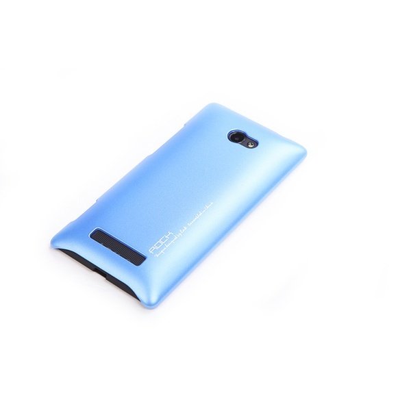 

Чехол Rock для HTC 8X New naked shell polycarbonate Blue