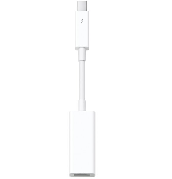 

Адаптер Apple Thunderbolt to Gigabit Ethernet