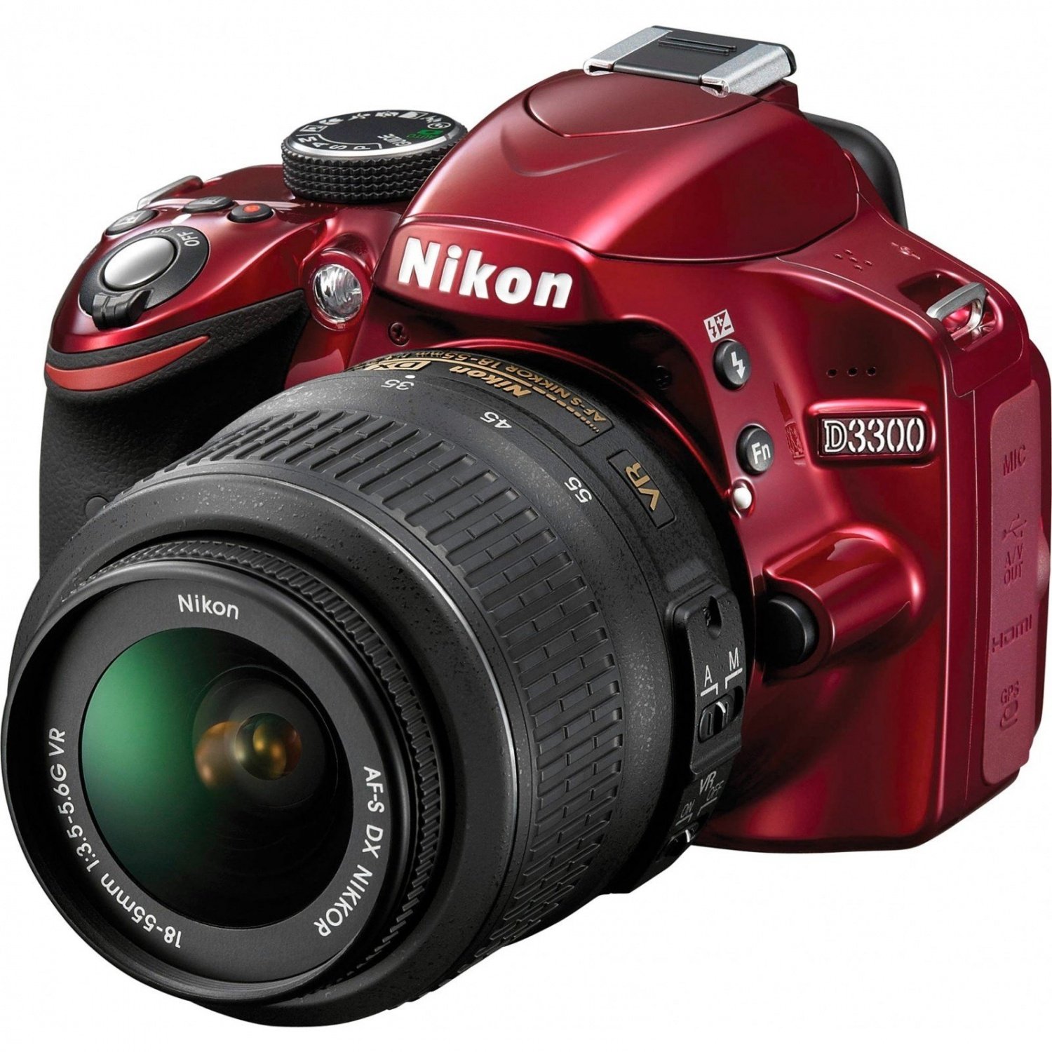      NIKON  D3300  AF P 18 55 VR Red  VBA391K002 