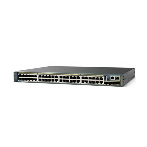 

Коммутатор Cisco Catalyst 2960-X 48 GigE PoE 370W, 4 x 1G SFP, LAN Base (WS-C2960X-48LPS-L)