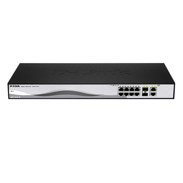 

Коммутатор D-Link DES-1210-10/ME 8port 10/100, 2x1GE/SFP, MetroEthernet, WebSmart, 11" (DES-1210-10/ME)