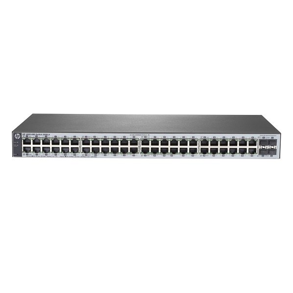 

Коммутатор HP 1820-48G Smart Switch, 48xGE+4xGE-SFP ports, L2, LT Warranty (J9981A)