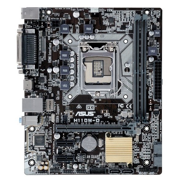 

Материнская плата ASUS H110M-D (H110M-D)