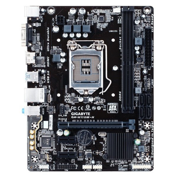 

Материнская плата GIGABYTE GA-H110M-H (GA-H110M-H)