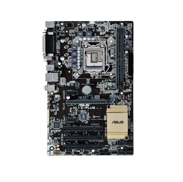 

Материнская плата ASUS H110-PLUS LED-illuminated (H110-PLUS)
