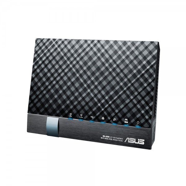 

ADSL-роутер Asus DSL-AC56U AC1200, Dual Band, Gigabit, 2xUSB 2.0
