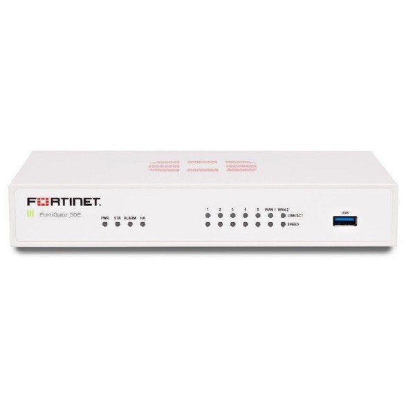 

Межсетевой экран Fortinet FG-50E 2xGE WAN, 5xGE LAN