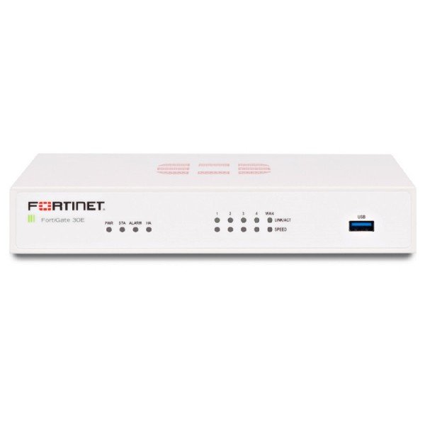 

Межсетевой экран Fortinet FG-30E 1xGE WAN, 4xGE LAN
