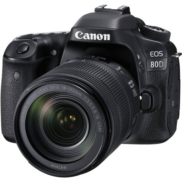 Фотоапарат CANON EOS 80D+18-135 IS nano USM (1263C040) 