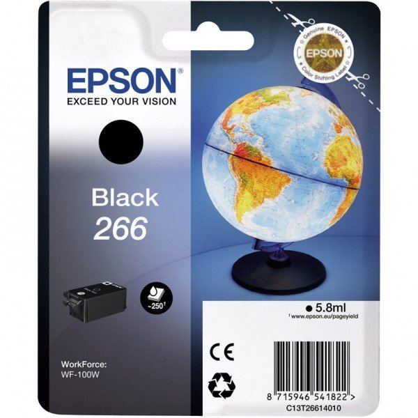 

Картридж струйный EPSON WorkForce WF-100W black (C13T26614010)