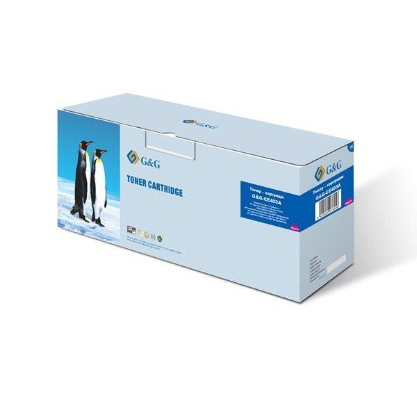 

Картридж лазерный G&G для HP CLJ M551/M570/M575 Magenta, 6000 стр (G&G-CE403A)