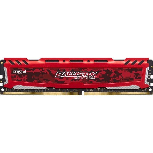 

Память для ПК Micron Ballistix Sport DDR4 2400 16GB (BLS16G4D240FSE)