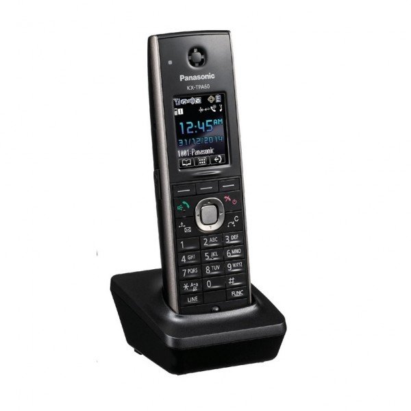 

Дополнительная трубка Panasonic KX-TPA60RUB, для IP-DECT телефона KX-TGP600RUB