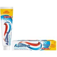 Зубная паста Aquafresh Освежающая-мятная в тюбике 125мл