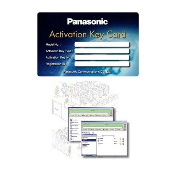 panasonic Ключ-опция Panasonic KX-NSM710X для KX-NS1000, 10 SIP Ext