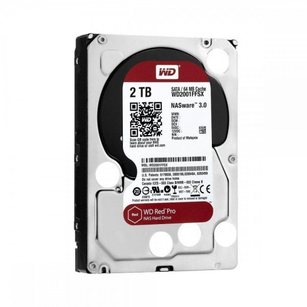 

Жесткий диск внутренний WD 3.5" SATA 3.0 Red Pro 2TB (WD2002FFSX)