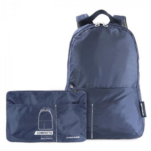 

Рюкзак раскладной Tucano Compatto XL BACKPACK PACKABLE Blue