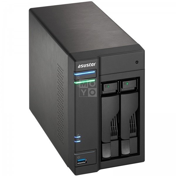 

Сетевое хранилище ASUSTOR AS6202T 2x2.5/3.5 SATA, 2x1GE, 2eSATA, 3xUSB3.0, 2xUSB2.0, HDMI, SPDIF