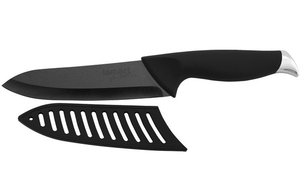

Нож Lamart универсальный из черной керамики 28 см (LT2014)