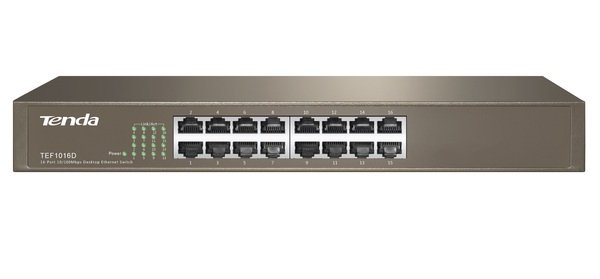 

Коммутатор TENDA TEF1016D