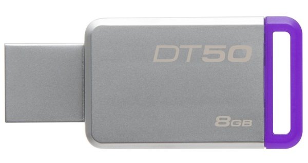

Накопитель USB 3.1 KINGSTON DT50 8GB (DT50/8GB)