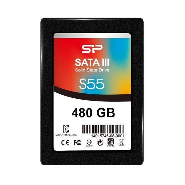 

SSD накопитель SILICON POWER S55 480GB 2.5" SATA (SP480GBSS3S55S25)