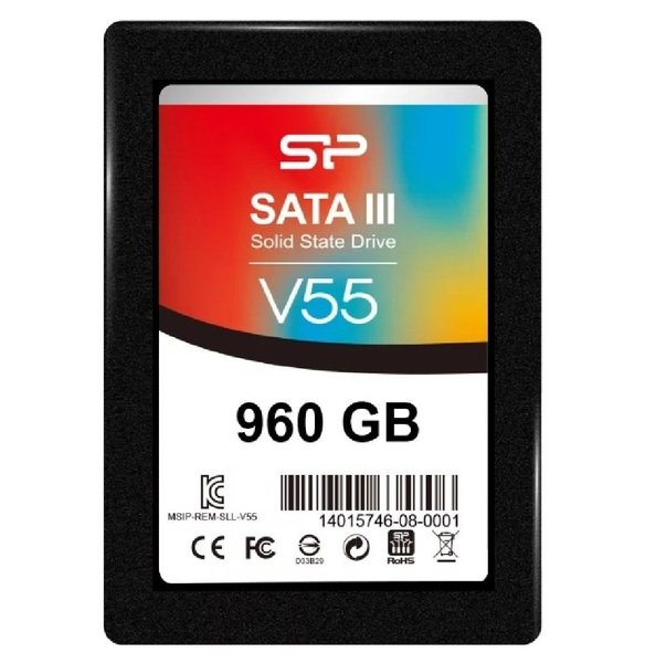 

SSD накопитель SILICON POWER V55 960GB 2.5" SATA (SP960GBSS3V55S25)