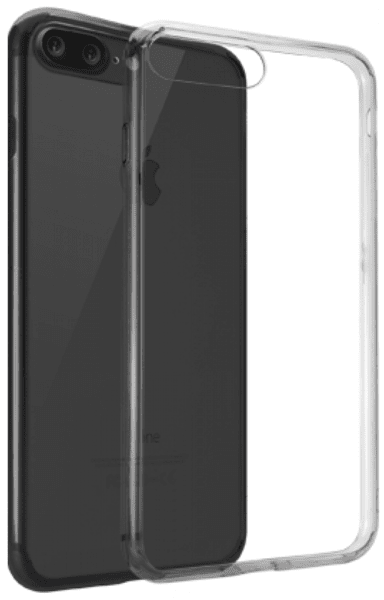 

Чехол Ozaki O!coat Crystal для iPhone 8/7 Plus Anti-shock superior silicone edge Black