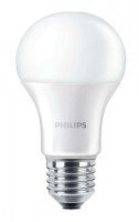 Лампа светодиодная Philips LEDBulb E27 9.5-60W 230V 4000K A60/PF CorePro