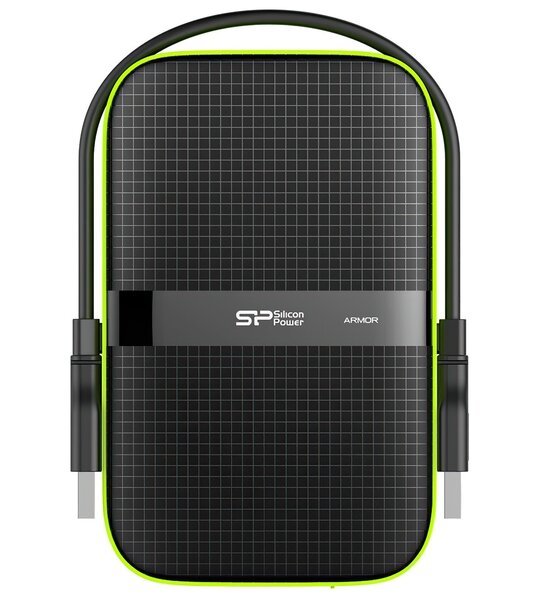 

Жесткий диск SILICON POWER 2.5" USB3.0 Armor A60 2TB Black (SP020TBPHDA60S3K)