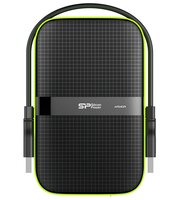  Жорсткий диск SILICON POWER 2.5" USB3.0 Armor A60 1TB Black (SP010TBPHDA60S3K) 