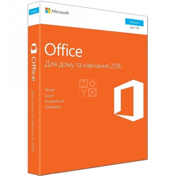 

Офис Microsoft Office Home and Student 2016 Ukrainian (79G-04633)