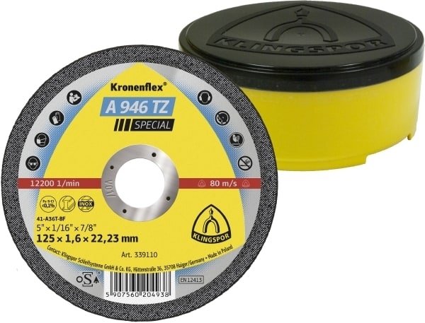 

Отрезной круг по металлу Klingspor 125х1