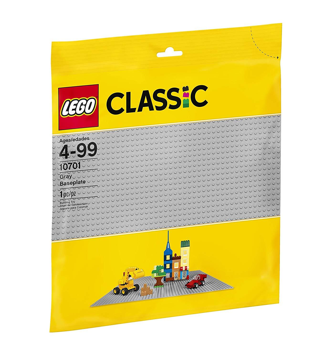 

LEGO 10701 LEGO Classic Строительная пластина серого цвета