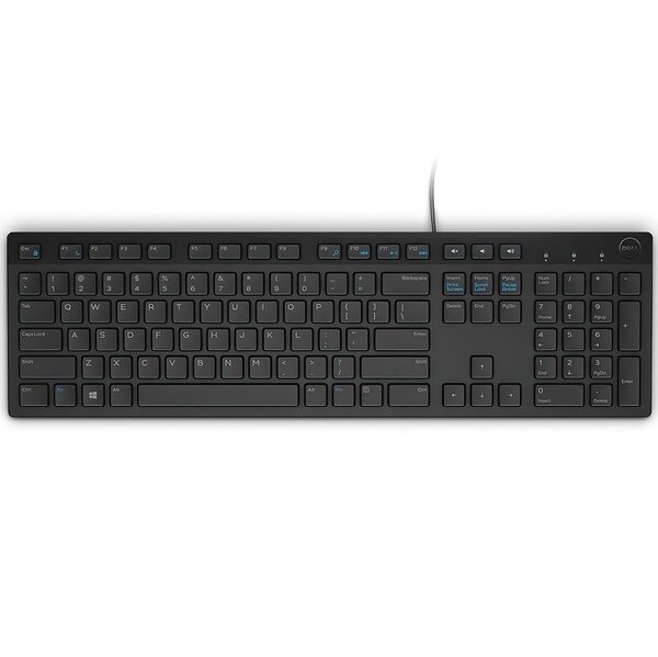 Акція на Клавиатура Dell KB216 Black (580-ADGR) від MOYO