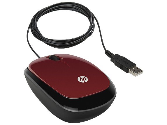 

Мышь HP Mouse X1200 Flyer Red (H6F01AA)