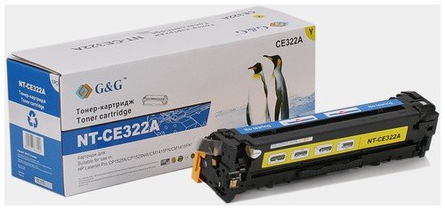 

Картридж лазерный G&G для HP LJ CP1525n/1525nw, CM1415fn/ 1415fnw Yellow, 1300 стр (G&G-CE322A)