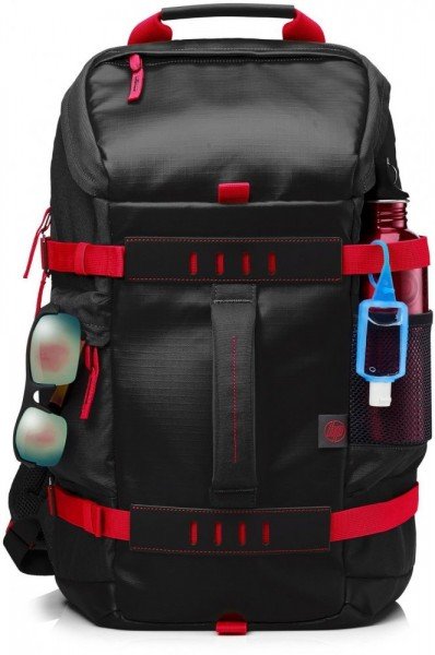 

Рюкзак HP Odyssey Sport 15.6" black/red