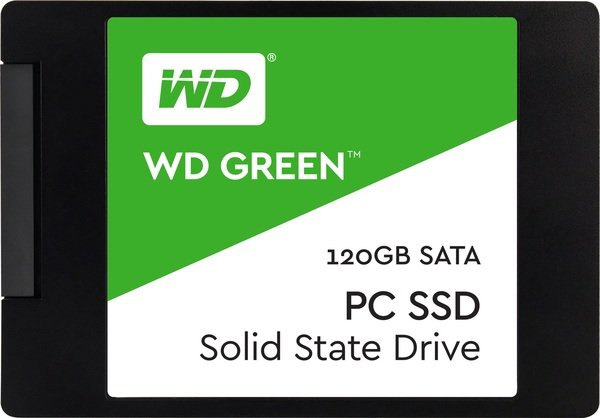 

SSD накопитель WD Green 120GB 2.5" SATAIII (WDS120G1G0A)