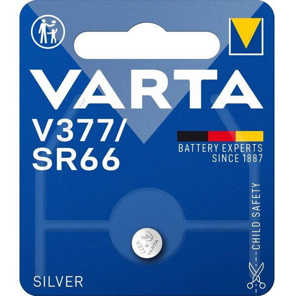 Акция на Батарейка VARTA V 377 WATCH (00377101401) от MOYO