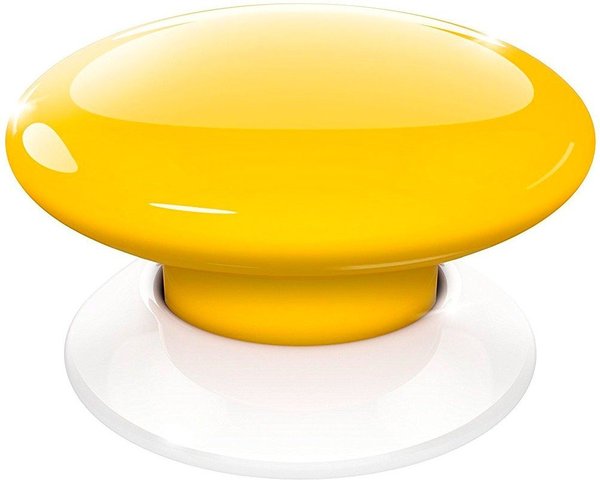 

Кнопка управления Z-Wave Fibaro The Button yellow (желтая)