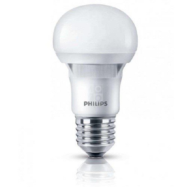 Акція на Лампа светодиодная Philips LEDBulb E27 7-60W 230V 6500K A60 Essential від MOYO