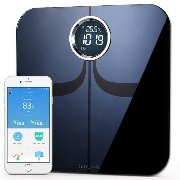 

Умные весы YUNMAI Premium Smart Scale (Black) черные